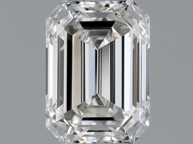 Diamante Naturale Taglio Smeraldo 0.37ct G/VG F VS2 - GIA - 4.83x3.45x2.3mm