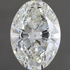 Diamante Naturale Taglio Ovale 0.9ct VG/EX J VS1 - GIA - 7.77x5.55x3.32mm