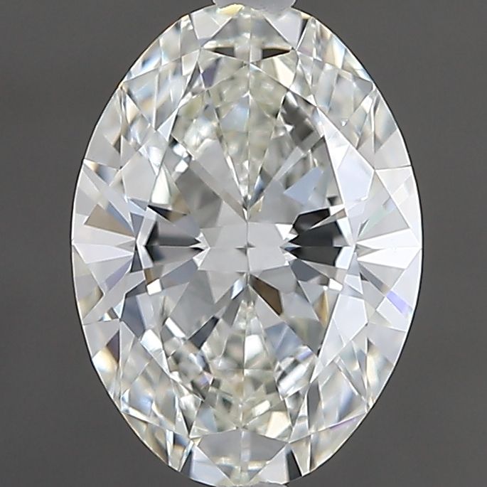 Diamante Naturale Taglio Ovale 0.9ct VG/EX J VS1 - GIA - 7.77x5.55x3.32mm
