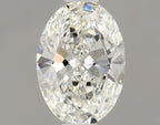 Diamante Naturale Taglio Ovale 0.53ct EX/VG H IF - GIA - 6.72x4.71x2.69mm