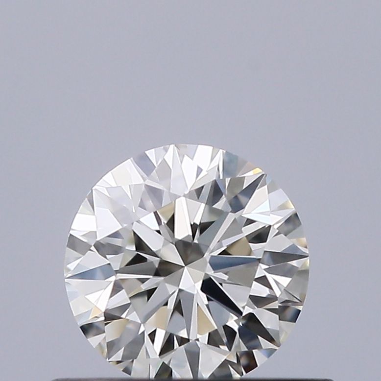 Diamante Naturale Taglio Brillante 0.45ct 3EX J VVS1 - GIA - 4.87x4.9x3.04mm