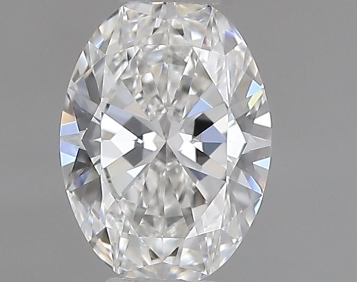 Diamante Naturale Taglio Ovale 0.38ct G/VG F VVS2 - IGI - 5.66x4.06x2.49mm