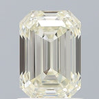 Diamante Naturale Taglio Smeraldo 1.2ct EX/EX J VVS1 - IGI - 7.03x4.87x3.36mm