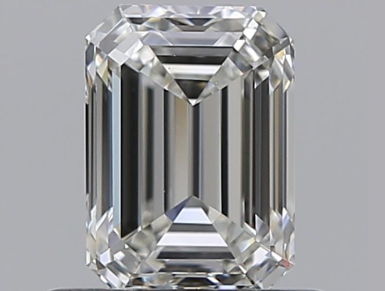 Diamante Naturale Taglio Smeraldo 0.65ct VG/EX H VS1 - GIA - 5.67x4.07x2.8mm