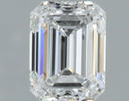 Diamante Naturale Taglio Smeraldo 0.5ct VG/VG E VVS1 - GIA - 4.99x3.76x2.61mm