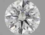 Diamante Naturale Taglio Brillante 0.61ct 3EX G VS2 - GIA - 5.38x5.42x3.36mm
