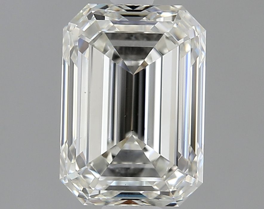 Diamante Naturale Taglio Smeraldo 2.01ct EX/EX H VS2 - IGI - 8.14x5.78x4.03mm
