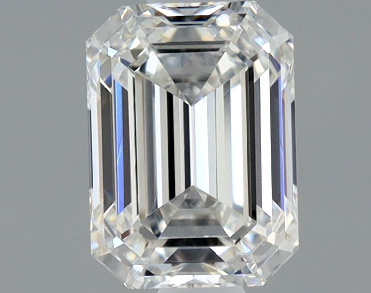 Diamante Naturale Taglio Smeraldo 0.87ct VG/EX H VS1 - GIA - 6.26x4.56x3.11mm