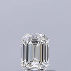 Diamante Naturale Taglio Smeraldo 0.4ct VG/EX H FL - GIA - 5.0x3.55x2.34mm
