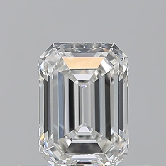 Diamante Naturale Taglio Smeraldo 0.53ct EX/EX G VVS2 - GIA - 5.53x3.93x2.58mm