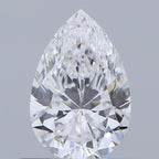 Diamante Naturale Taglio Goccia 0.5ct VG/EX E VVS1 - GIA - 4.48x6.78x2.79mm