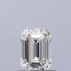Diamante Naturale Taglio Smeraldo 0.51ct EX/EX G VVS1 - IGI - 5.35x3.77x2.54mm