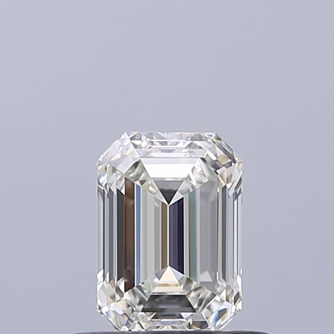 Diamante Naturale Taglio Smeraldo 0.51ct EX/EX G VVS1 - IGI - 5.35x3.77x2.54mm