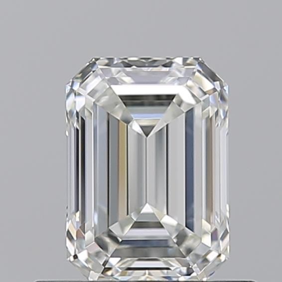 Diamante Naturale Taglio Smeraldo 0.7ct EX/VG I VVS1 - GIA - 5.93x4.22x2.81mm
