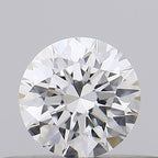 Diamante Naturale Taglio Brillante 0.24ct 3EX G IF - GIA - 4.0x4.01x2.5mm