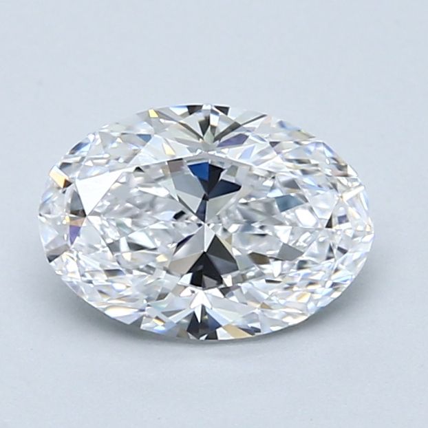 Diamante Naturale Taglio Ovale 1.2ct EX/EX D VS1 - GIA - 8.41x5.87x3.6mm