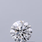 Diamante Naturale Taglio Brillante 0.36ct 3EX D IF - GIA - 4.52x4.55x2.81mm