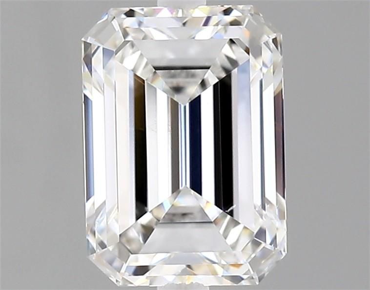 Diamante Naturale Taglio Smeraldo 1.37ct VG/EX F VS2 - GIA - 7.48x5.36x3.55mm