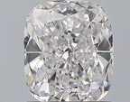 Diamante Taglio Cushion Modificato 1ct VG/EX D VS1 - GIA - 6.37x5.41x3.53mm