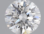Diamante Taglio Brillante 0.5ct EX/VG/EX F VVS2 - GIA - 5.06x5.04x3.16mm