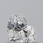 Diamante Naturale Taglio Cuore 0.51ct VG/VG E VVS2 - GIA - 4.69x5.56x3.3mm