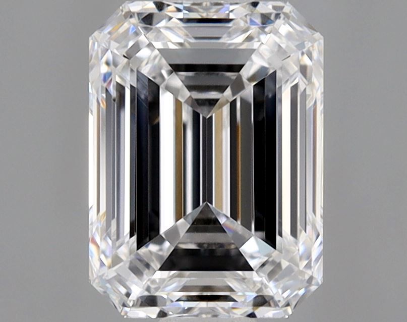 Diamante Naturale Taglio Smeraldo 1.01ct EX/VG D VVS2 - GIA - 6.45x4.77x3.28mm