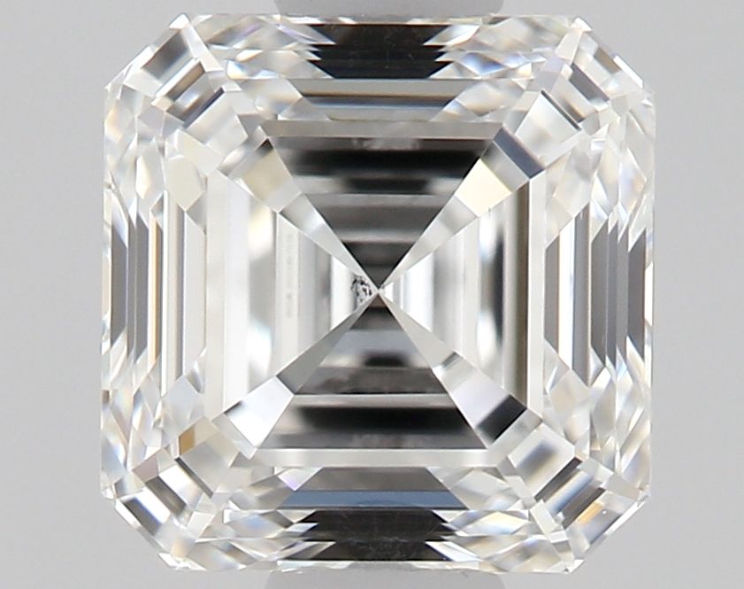 Diamante Taglio Smeraldo Quadrato 0.75ct VG/EX E VS2 - GIA - 4.98x4.92x3.25mm