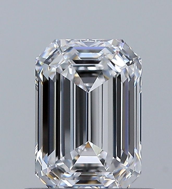 Diamante Naturale Taglio Smeraldo 0.71ct EX/EX D IF - GIA - 6.11x4.2x2.78mm