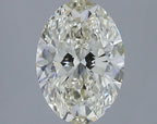 Diamante Naturale Taglio Ovale 1.81ct EX/EX J VVS1 - IGI - 9.58x6.81x4.35mm