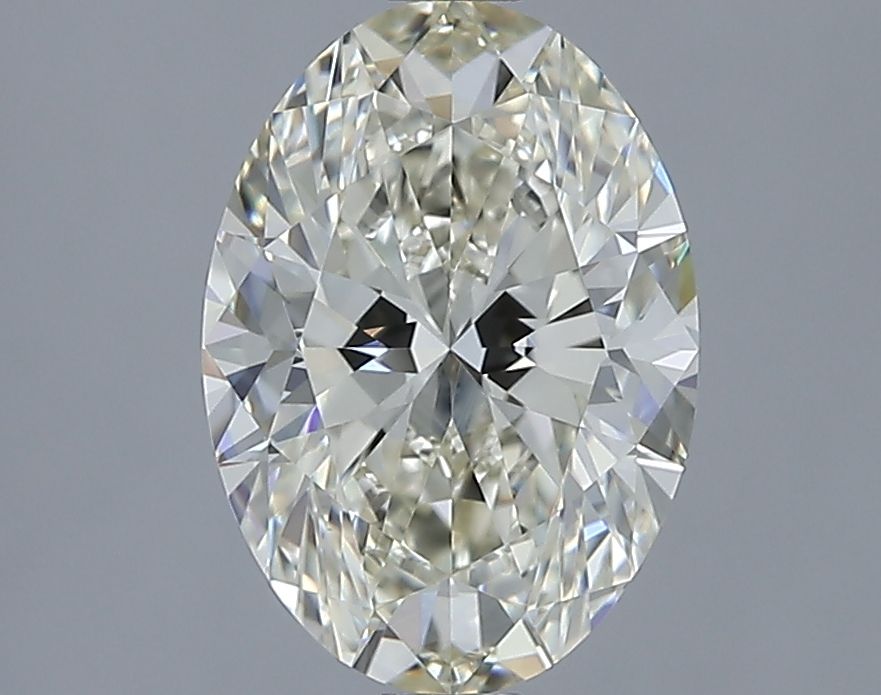 Diamante Naturale Taglio Ovale 1.81ct EX/EX J VVS1 - IGI - 9.58x6.81x4.35mm