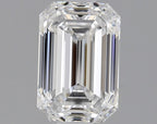 Diamante Naturale Taglio Smeraldo 1.3ct EX/EX D VVS2 - GIA - 7.39x4.99x3.43mm