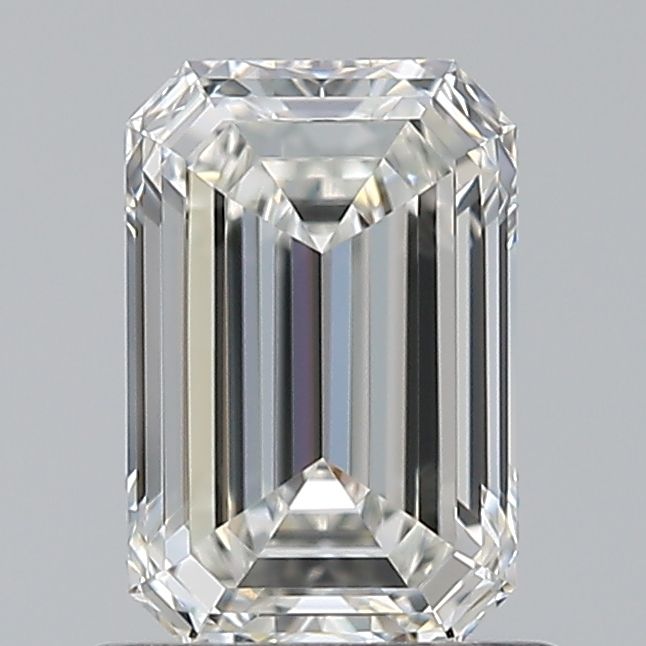 Diamante Naturale Taglio Smeraldo 0.9ct EX/EX H IF - GIA - 6.96x4.59x2.83mm