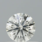 Diamante Naturale Taglio Brillante 0.36ct 3EX H VS1 - IGI - 4.53x4.59x2.83mm