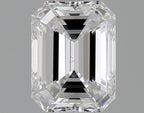Diamante Naturale Taglio Smeraldo 0.7ct EX/EX D VS1 - GIA - 5.95x4.51x3.03mm
