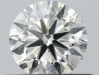 Diamante Naturale Taglio Brillante 0.45ct 3EX H VVS2 - IGI - 4.84x4.88x3.01mm