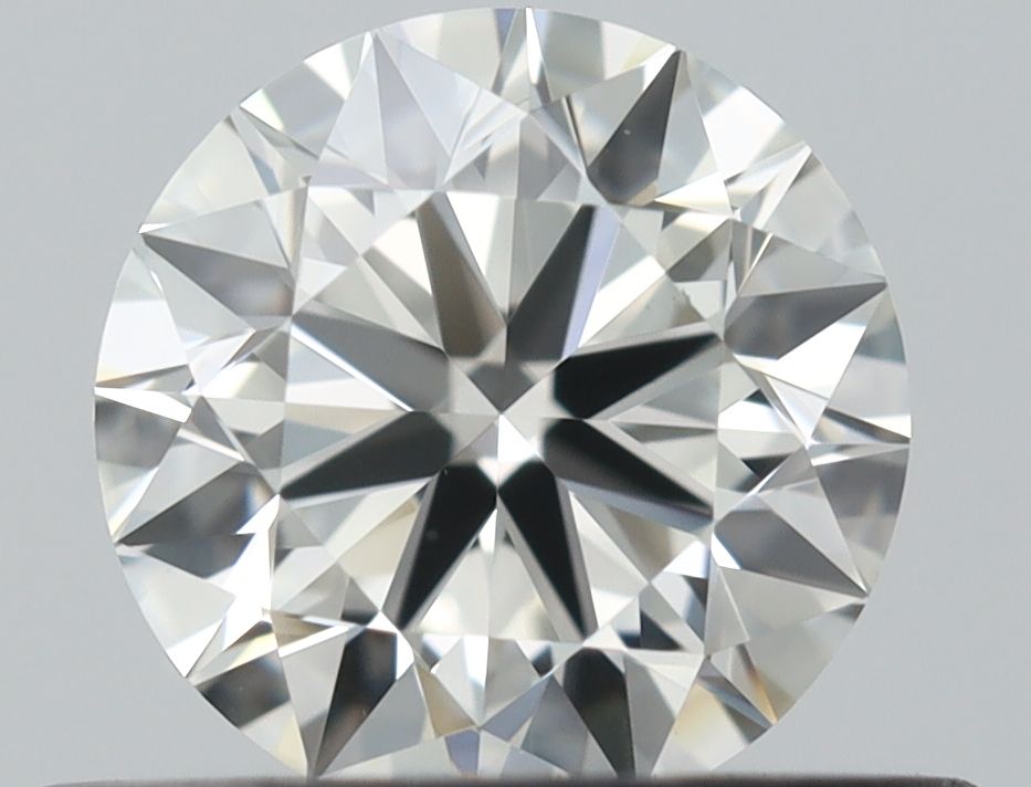 Diamante Naturale Taglio Brillante 0.45ct 3EX H VVS2 - IGI - 4.84x4.88x3.01mm