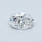 Diamante Naturale Taglio Ovale 0.44ct G/G D VS1 - GIA - 5.84x4.09x2.68mm