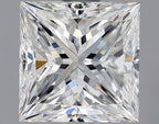 Diamante Naturale Taglio Princess 1.5ct VG/EX E VS2 - GIA - 6.31x6.26x4.66mm