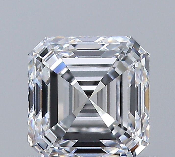 Diamante Taglio Smeraldo Quadrato 0.7ct EX/EX F VVS1 - GIA - 4.82x4.69x3.25mm