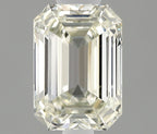 Diamante Naturale Taglio Smeraldo 0.61ct VG/EX J VS1 - IGI - 5.98x4.2x2.47mm