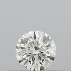 Diamante Naturale Taglio Brillante 0.27ct 3EX J IF - IGI - 4.12x4.14x2.59mm