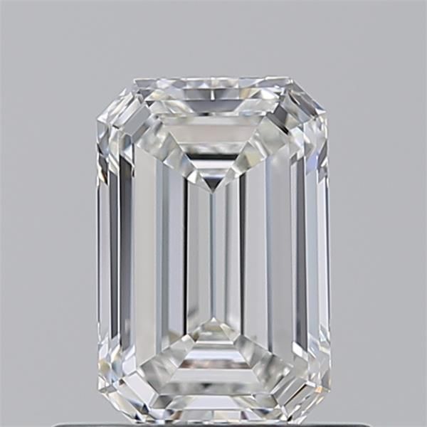 Diamante Naturale Taglio Smeraldo 0.71ct VG/EX G VVS1 - GIA - 6.47x4.24x2.65mm