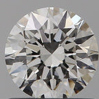 Diamante Naturale Taglio Brillante 0.72ct 3EX F VS2 - GIA - 5.75x5.72x3.59mm