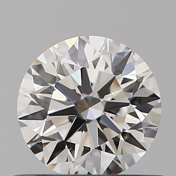 Diamante Naturale Taglio Brillante 0.47ct 3EX H VVS2 - GIA - 4.96x4.95x3.08mm