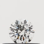Diamante Taglio Brillante 0.18ct EX/VG/VG H VVS1 - GIA - 3.67x3.64x2.21mm