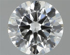 Diamante Naturale Taglio Brillante 0.54ct 3EX E VS2 - IGI - 5.32x5.34x3.11mm