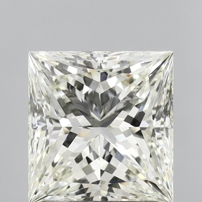 Diamante Naturale Taglio Princess 2.28ct EX/EX J VVS2 - IGI - 7.66x7.21x5.1mm