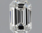 Diamante Naturale Taglio Smeraldo 0.7ct VG/EX F VVS2 - GIA - 6.34x4.27x2.78mm