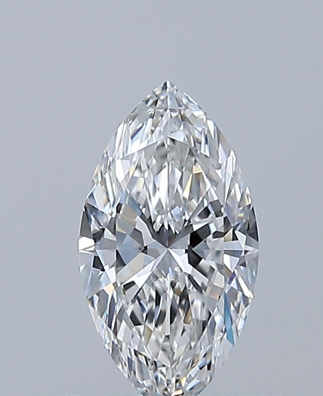 Diamante Naturale Taglio Marquise 0.5ct VG/EX F VS1 - GIA - 7.84x4.2x2.54mm