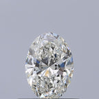 Diamante Naturale Taglio Ovale 0.42ct EX/EX F VVS1 - IGI - 6.07x4.25x2.63mm